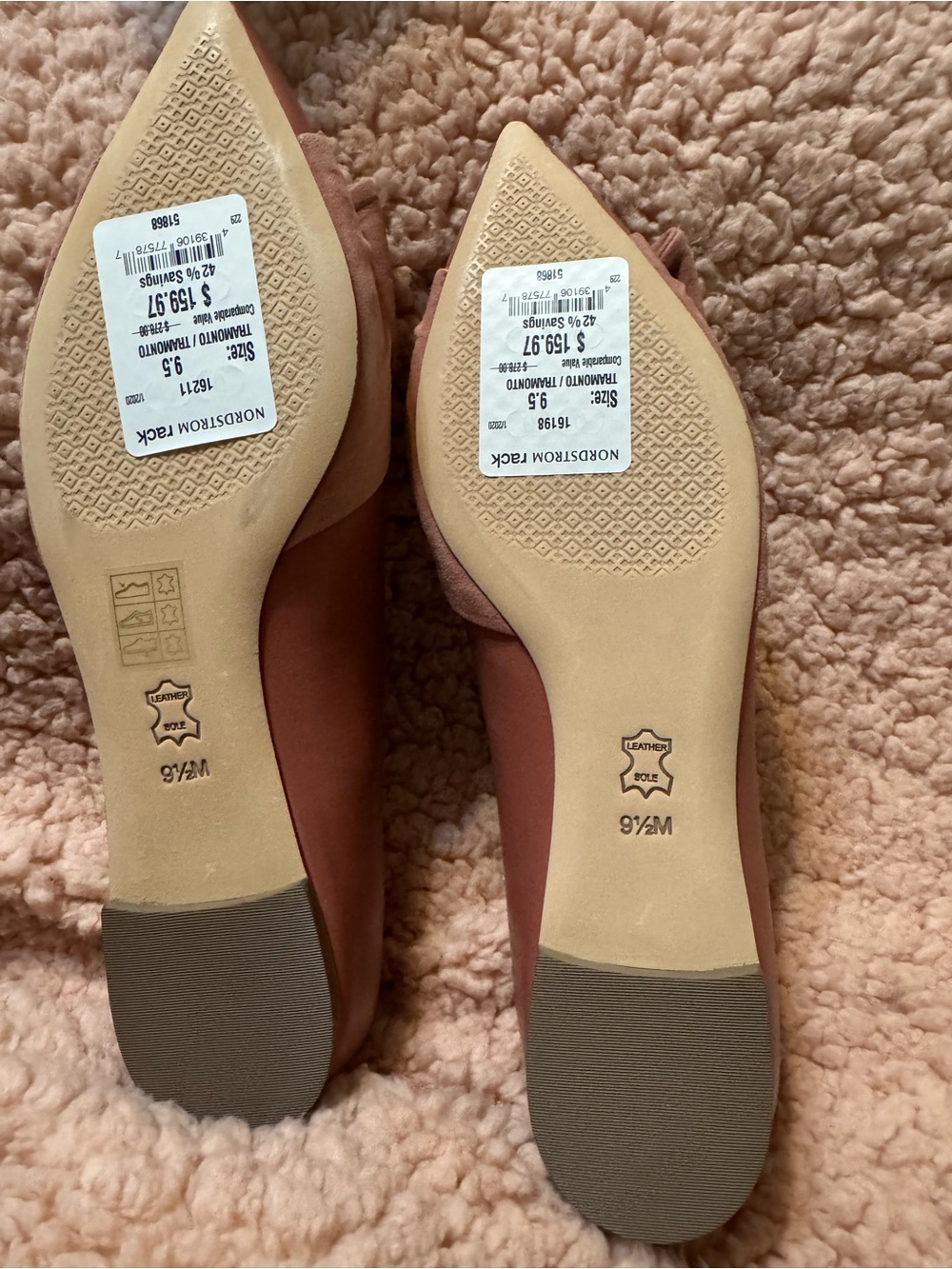 NEW Tory Burch Eleanor Bow leather flat shoes 9.5 - Picture 11 of 16